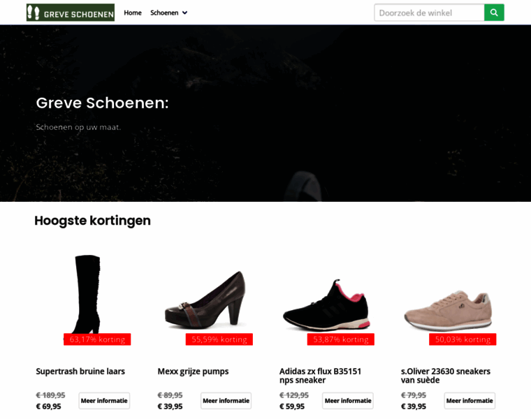 Greve-schoenen.nl thumbnail