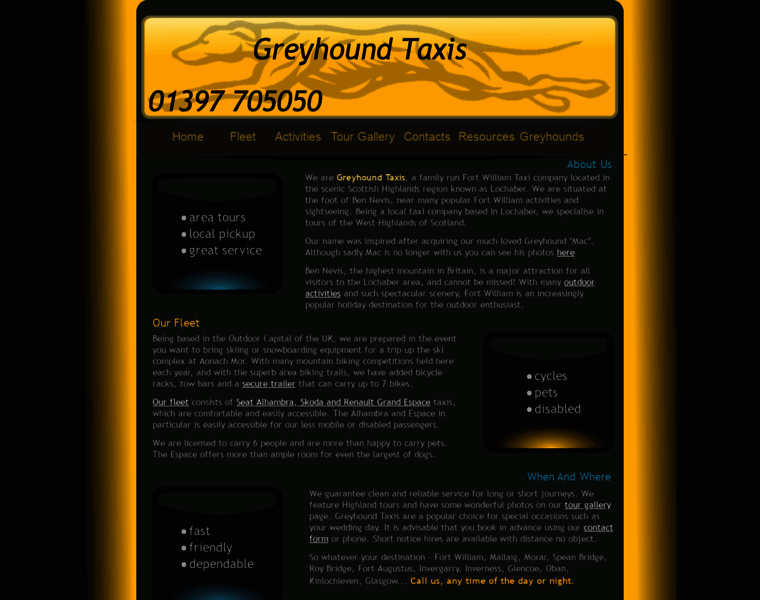 Greyhound-taxis.co.uk thumbnail