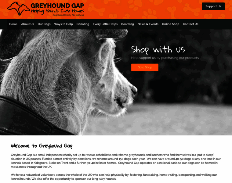Greyhoundgap.org.uk thumbnail
