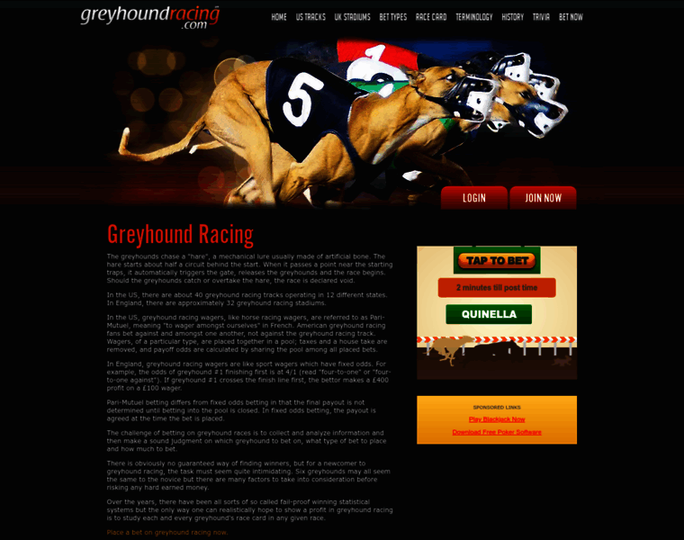 Greyhoundracing.com thumbnail
