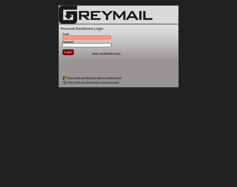 Greymail.highland.net thumbnail