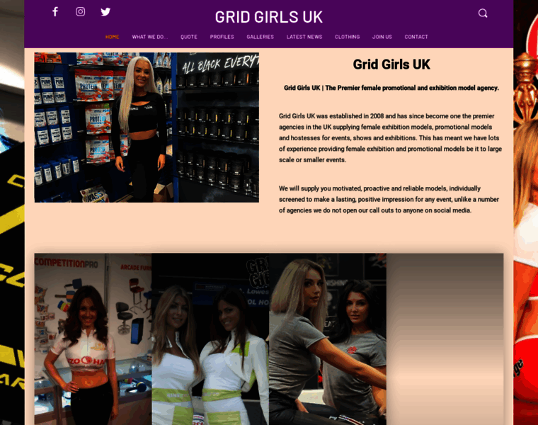 Grid-girls.co.uk thumbnail