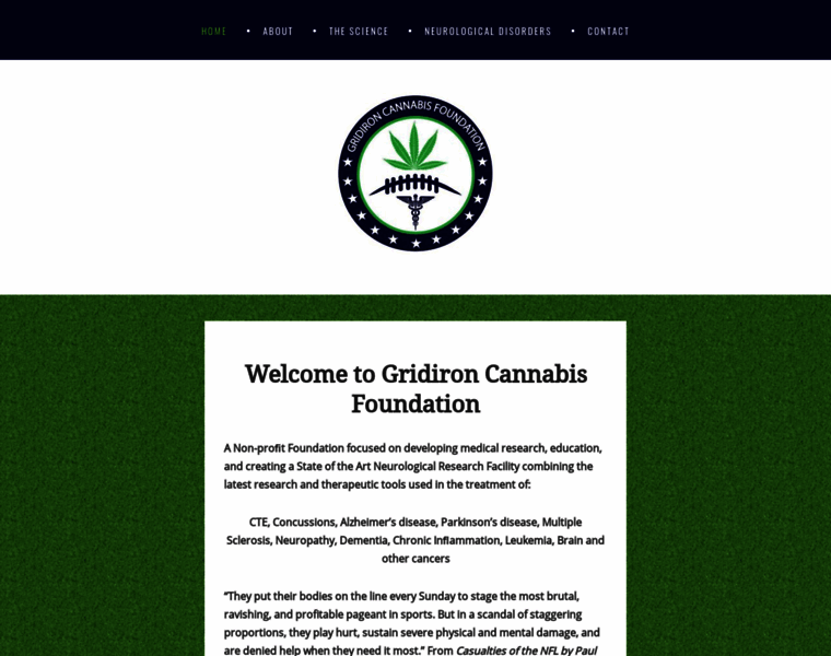 Gridironcannabis.org thumbnail