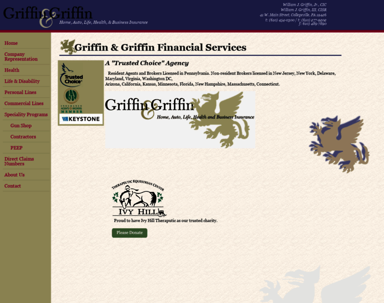 Griffingriffin.net thumbnail