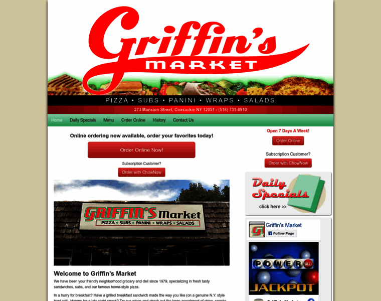 Griffinsmarket.com thumbnail