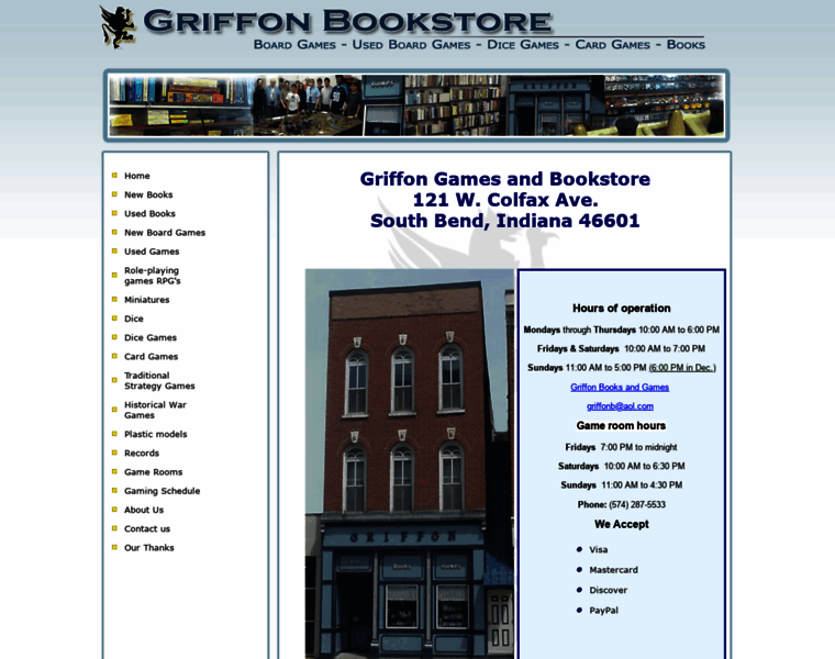 Griffon-bookstore.com thumbnail