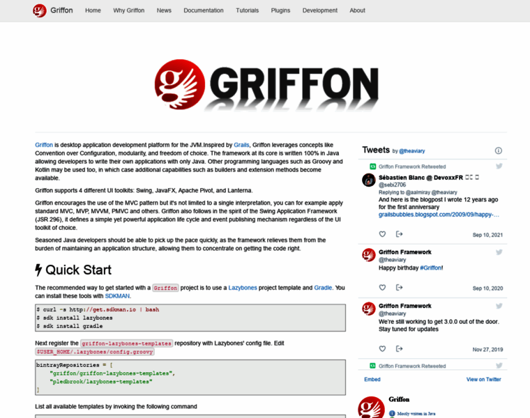 Griffon-framework.org thumbnail