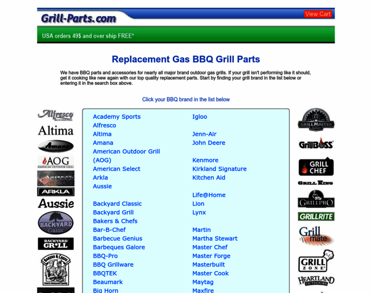 Grill-parts.com thumbnail