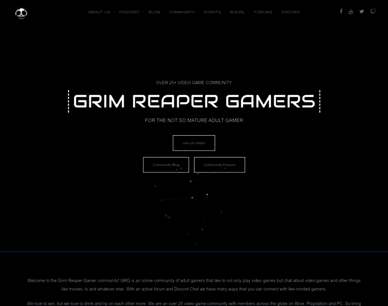 Grimreapergamers.com thumbnail