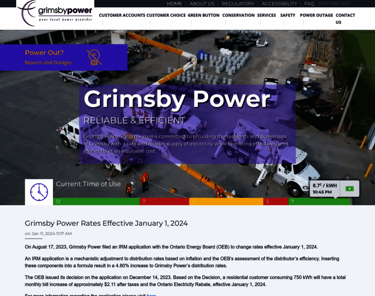 Grimsbypower.com thumbnail