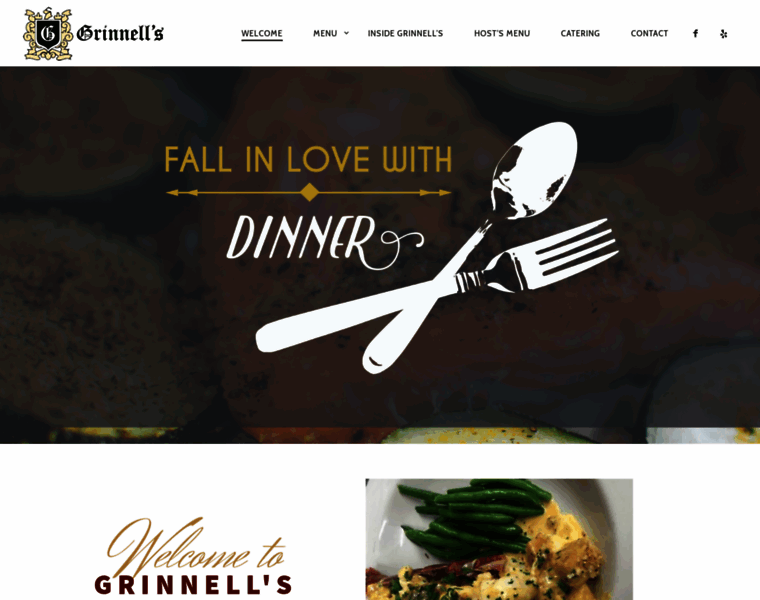 Grinnellsrestaurant.com thumbnail