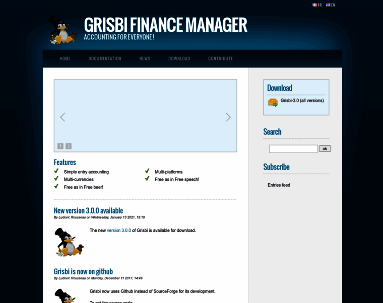 Grisbi.org thumbnail