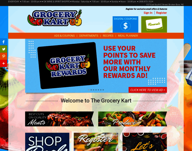 Grocerykart-brokenbow.com thumbnail