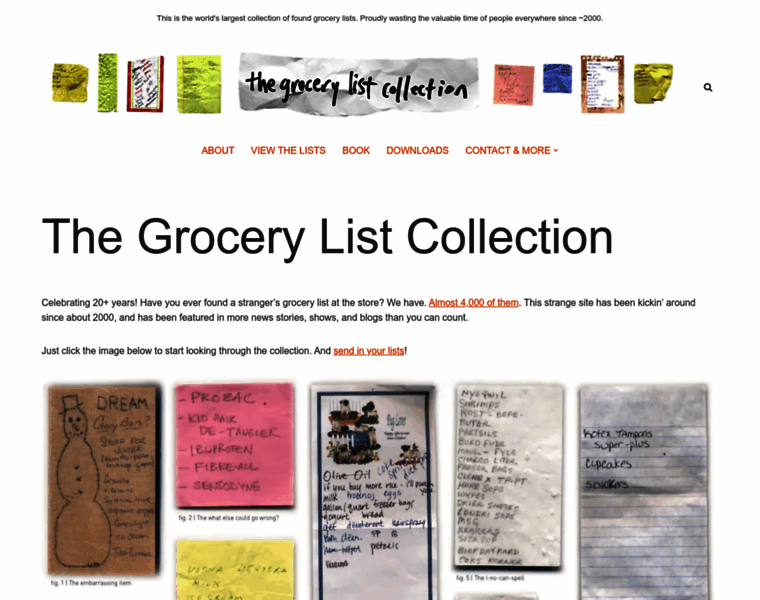 Grocerylists.org thumbnail