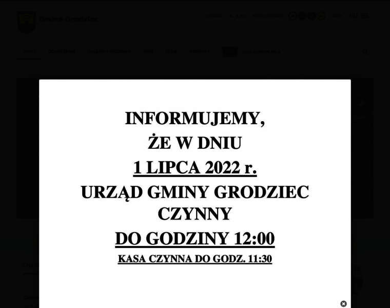 Grodziec.pl thumbnail