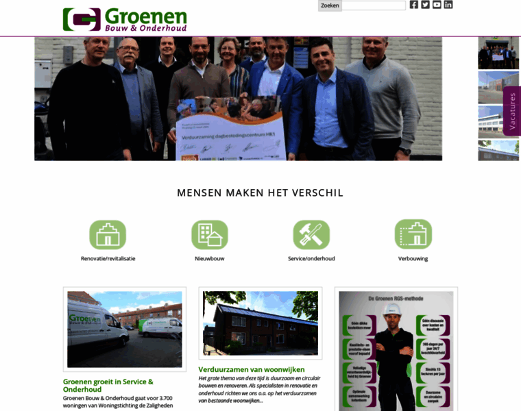 Groenen-bouw.nl thumbnail
