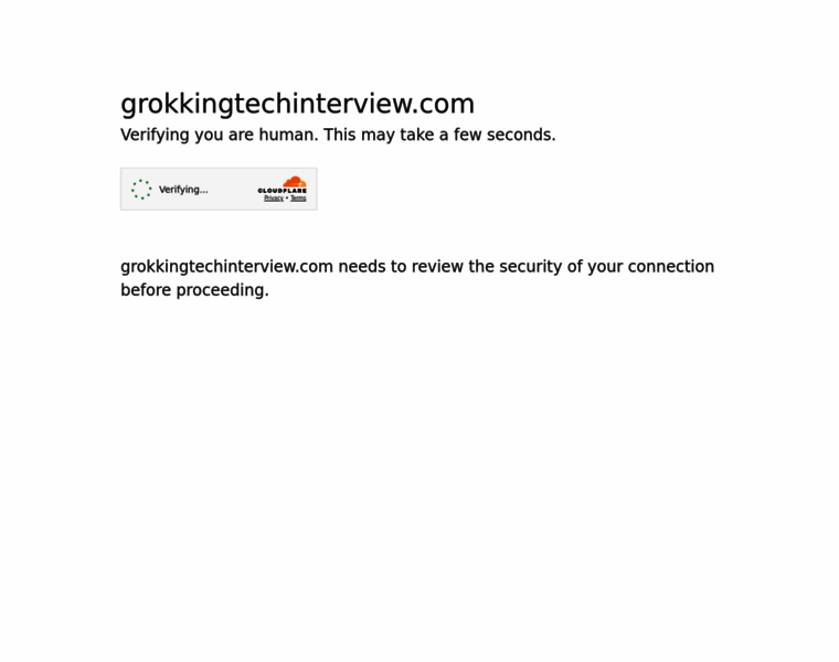 Grokkingtechinterview.com thumbnail