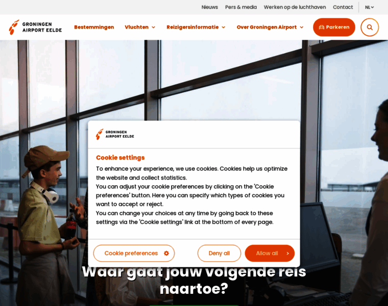 Groningenairport.nl thumbnail