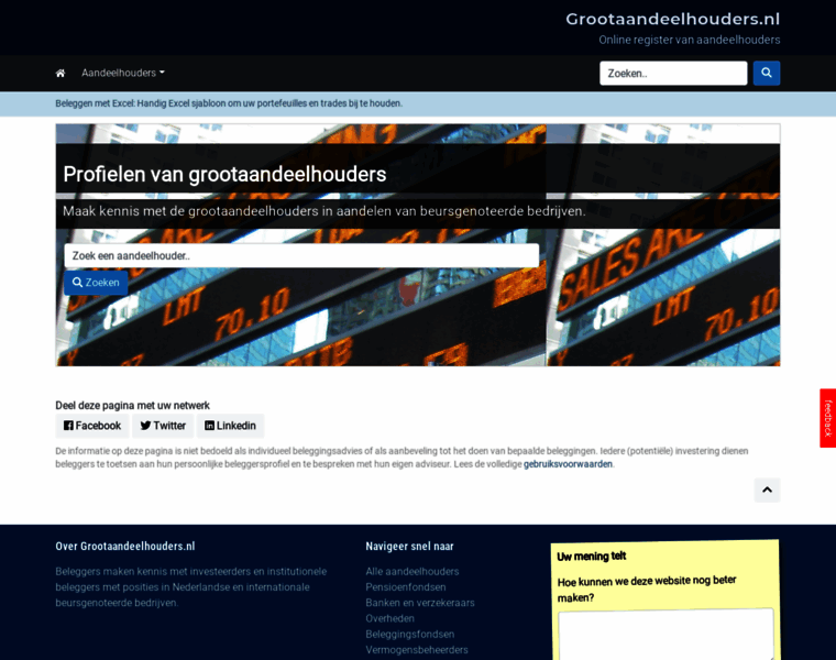 Grootaandeelhouders.nl thumbnail