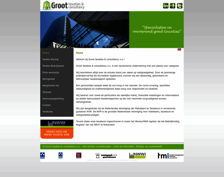 Groottaxaties.nl thumbnail