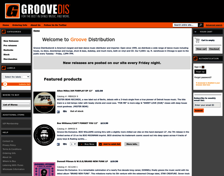 Groovedis.com thumbnail