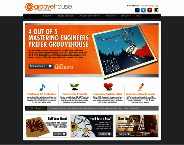 Groovehouse.com thumbnail