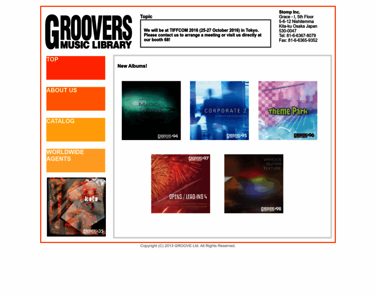 Groovers-music.com thumbnail