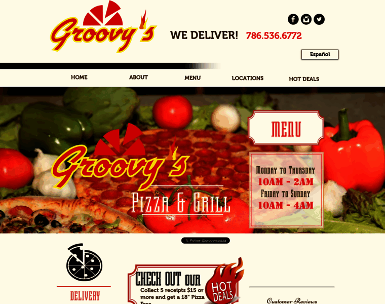 Groovyspizza.com thumbnail