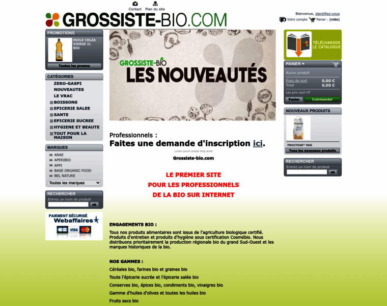 Grossiste-bio.com thumbnail