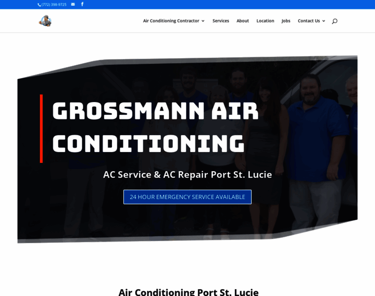 Grossmannairconditioning.com thumbnail