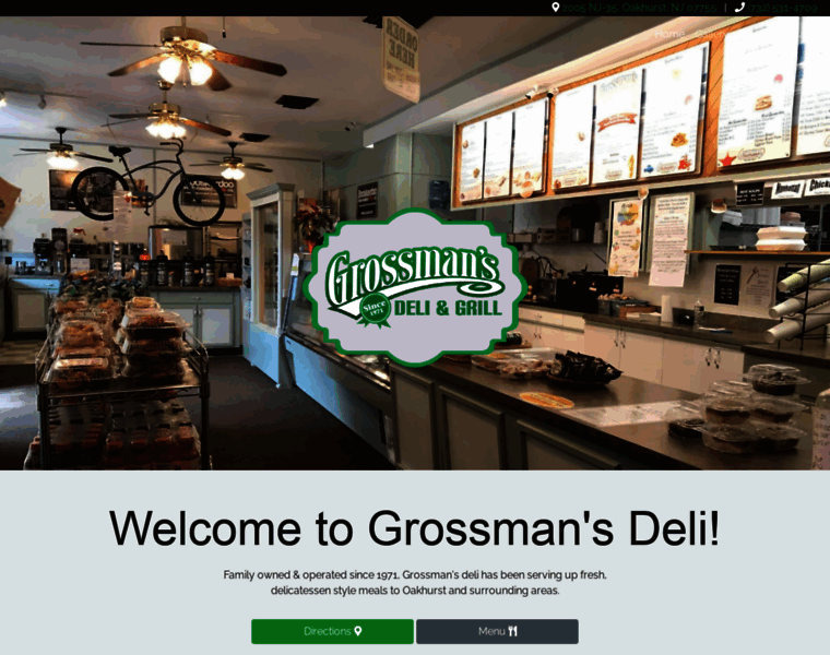 Grossmansdeli.com thumbnail