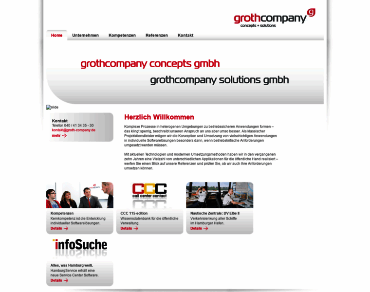 Groth-company.de thumbnail