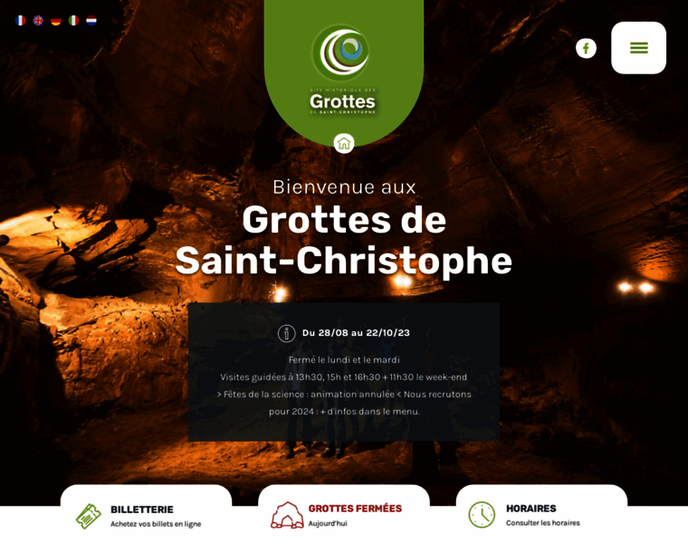 Grottes-saint-christophe.com thumbnail
