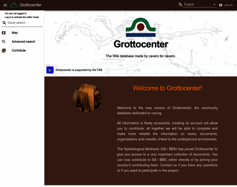 Grottocenter.org thumbnail