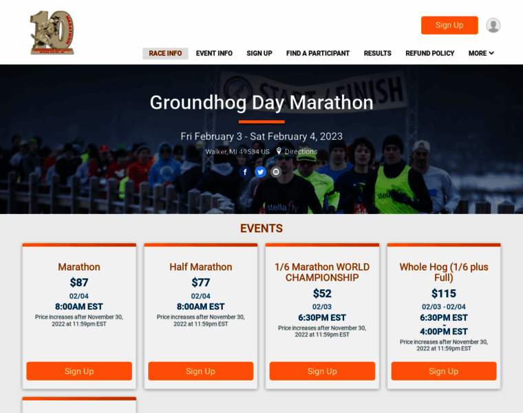 Groundhogmarathon.com thumbnail