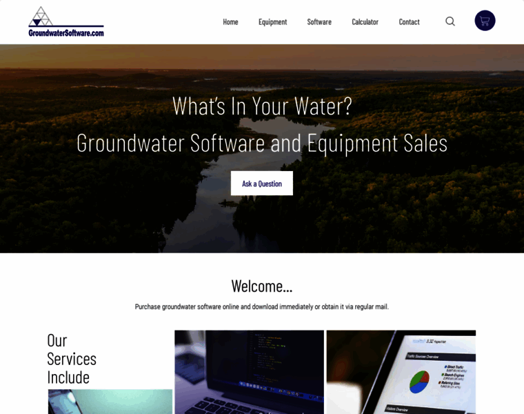 Groundwatersoftware.com thumbnail