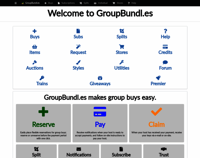Groupbundl.es thumbnail