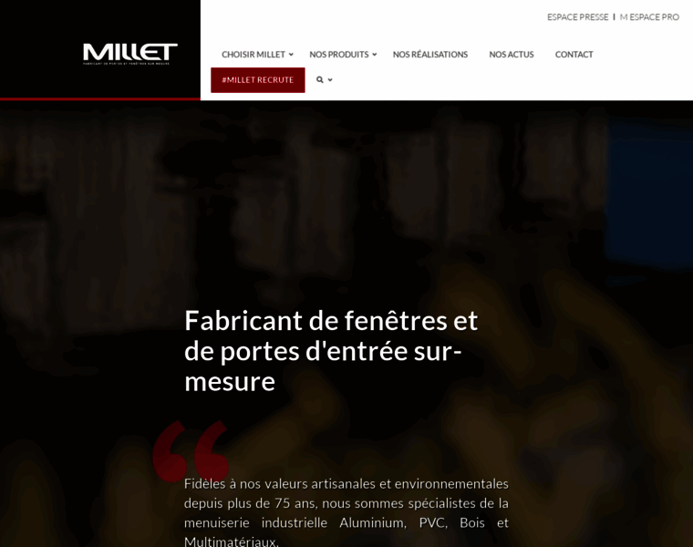 Groupe-millet.com thumbnail
