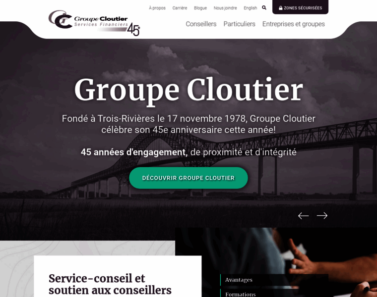 Groupecloutier.com thumbnail