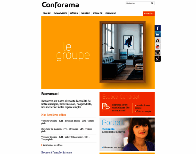 Groupeconforama.fr thumbnail