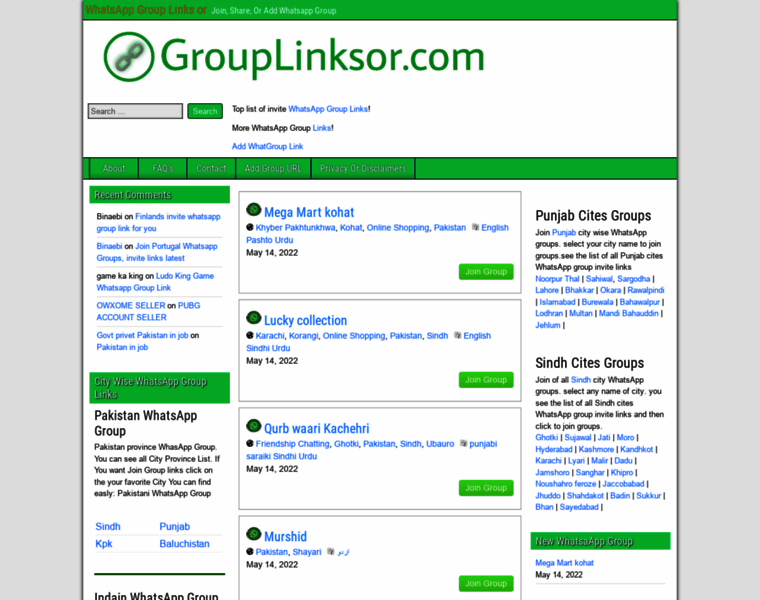 Grouplinksor.com thumbnail