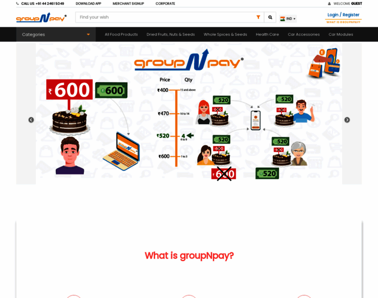Groupnpay.com thumbnail