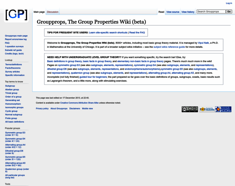 Groupprops.subwiki.org thumbnail