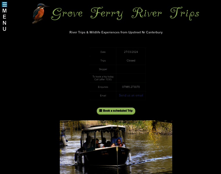 Groveferryrivertrips.co.uk thumbnail