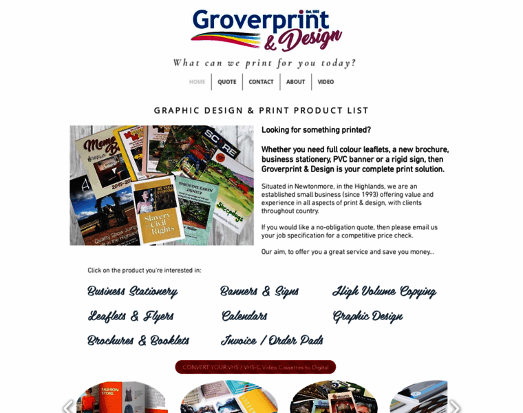 Groverprint.co.uk thumbnail