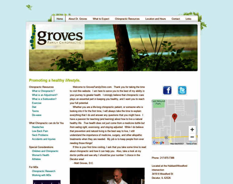 Grovesfamilychiro.com thumbnail