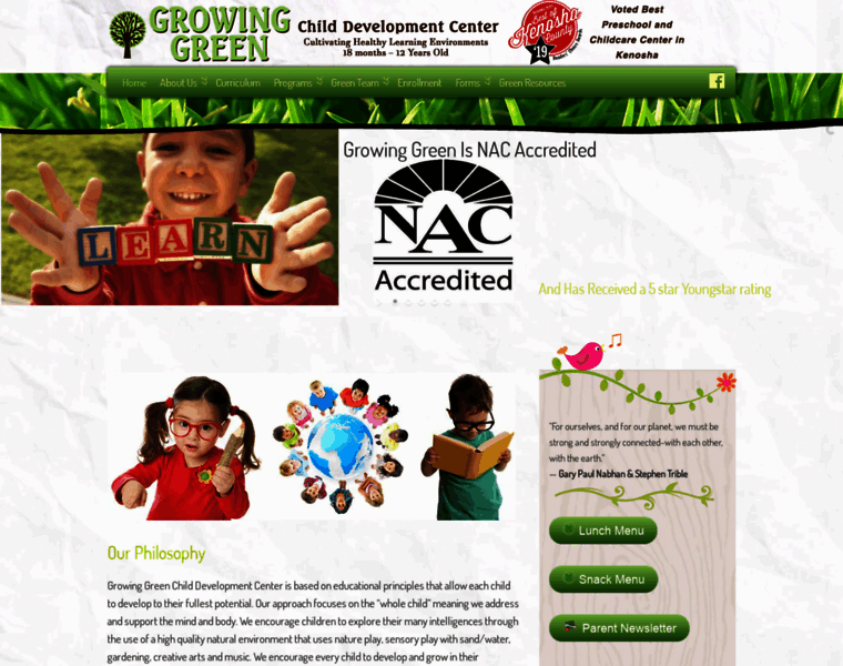 Growinggreenchild.com thumbnail