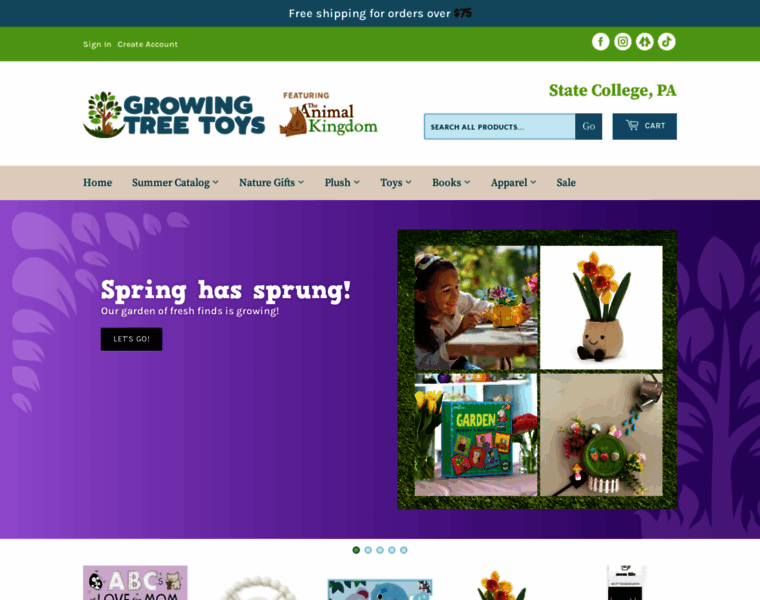 Growingtreetoys.com thumbnail