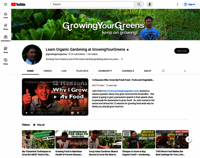 Growingyourgreens.com thumbnail