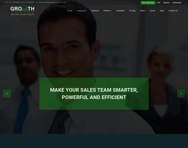 Growthfactorcrm.com thumbnail